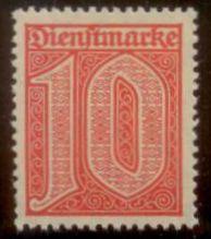 Germany 1920 SC# O2 MNH  L59