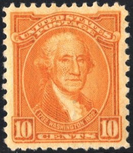 SC#715 10¢ Washington Bicentennial Single (1932) MLH