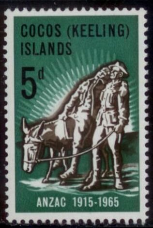 Cocos Islands 1965 SC# 7 MNH-OG E90