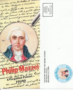 USA 1980 - TRIBUTE TO PHILIP MAZZEI - FOUR SCANS - VERY FINE