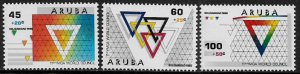 Aruba #B10-2 MNH Set - YMCA