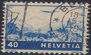 Switzerland C44 Used 1948 issue (ad1663)