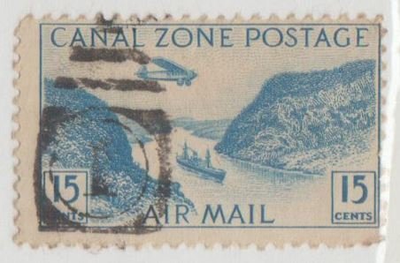 U.S. Scott #C10 Canal Zone - Possession Stamp - Used Single