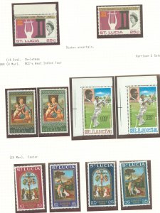 St. Lucia #227-234 Mint (NH) Single (Complete Set) (Art)