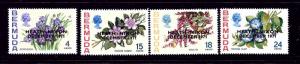 Bermuda 288-91 MNH 1971 overprinted set