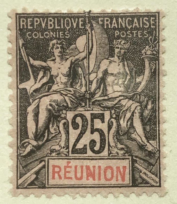 AlexStamps REUNION #44 FVF Mint 