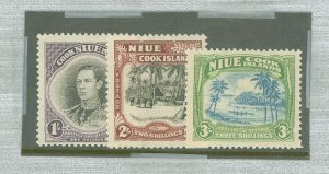 Niue #73-75v  Single (Complete Set)