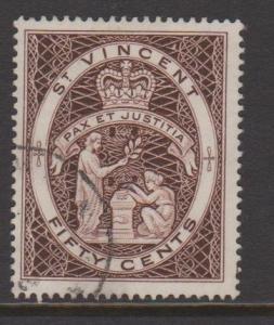 St Vincent Sc#195 Used