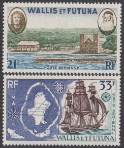 Wallis & Futuna Islands C13-C14 MLH CV $11.25