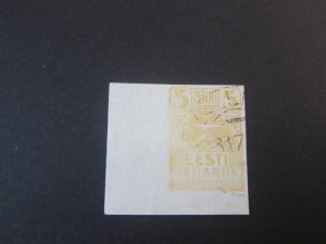 Estonia 1919 Sc 27 FU