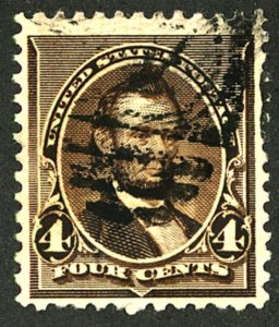 U.S. #222 USED