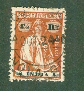 PORTUGUESE INDIA 375O USED CV $9.00 BIN $4.50