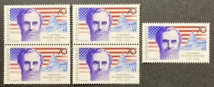 Germany 1976 #1216, U.S. Bicentennial, Wholesale Lot of 5, MNH, CV $4.25