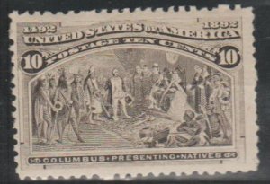 U.S. Scott #237 Columbus Stamp - Mint Single