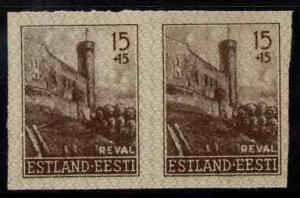 Estonia - German Occupation 1941 Long Hermann Tower 15+15...