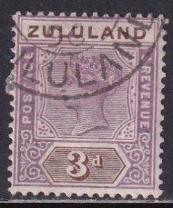 Zululand South Africa Natal 1894 Sc 18 Stamp Used