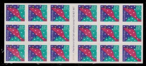 US 2874a, MNH Booklet Pane of 18 - Cardinal, Christmas 1994