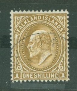 Falkland Islands #27 Used Single