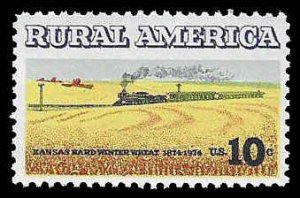 PCBstamps   US #1506 10c Rural American - Wheat, MNH, (46)