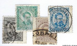 Portugal SC#58-61 Used F-VF...Fill a spot!