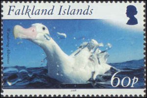 Falkland Islands #908-911, Complete Set(4), 2006, Birds, Never Hinged