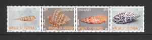 WALLIS & FUTUNA #717 SHELLS MNH