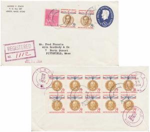 United States Post 1950 Commemorativ 1964 Postal History