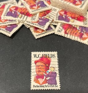 ~~Vintage Treasures ~~ Stamps For Crafting: US Performing Art 15c; 30 Pieces