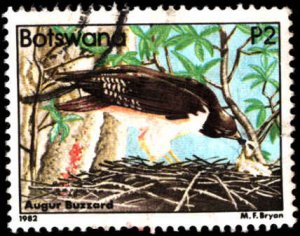 Botswana #320, Incomplete Set, High Value, 1982, Birds, Used