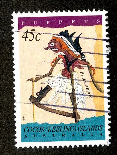 COCOS ISLAND 293  MH SCV $.95 BIN $.40