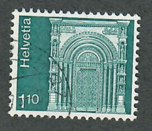 Switzerland #570 used single