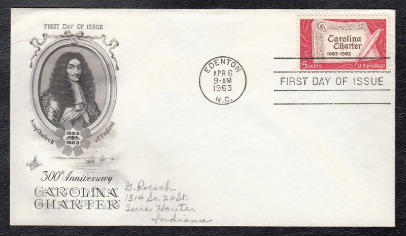 United States 1230 Art Craft FDC