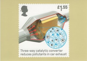 Great Britain 2019 PHQ Card Sc 3841 1.55pd Three-way catalytic converter