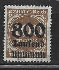 Germany Sc. # 265 Used L3