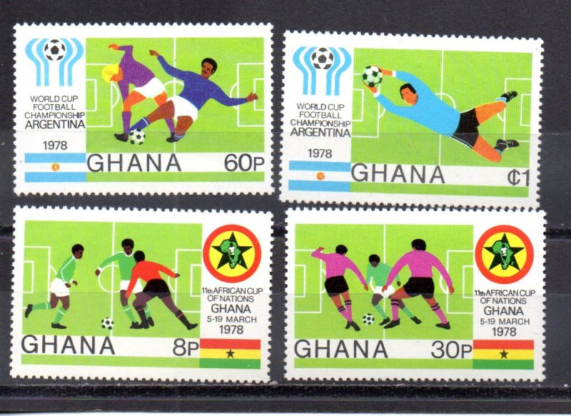Ghana 660-663 MNH