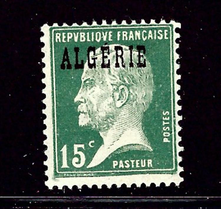 Algeria 10 MH 1925 overprint