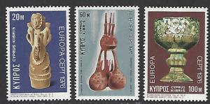 Cyprus #445-447 MNH Set of 3