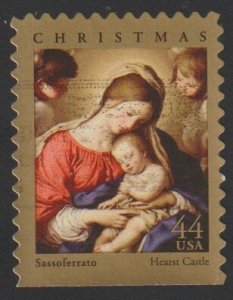 SC# 4424 - (44c) - Christmas Madonna & Sleeping Child - Used single off paper