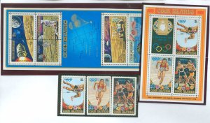 Cook Islands #322a-329a Mint (NH) Single (Complete Set) (Olympics) (Space) (Sports)