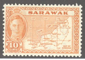 Sarawak, Scott #186, MH