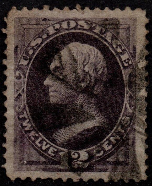 $US Sc#162 used, superb JUMBO, sm. perf issues, Cv. $135