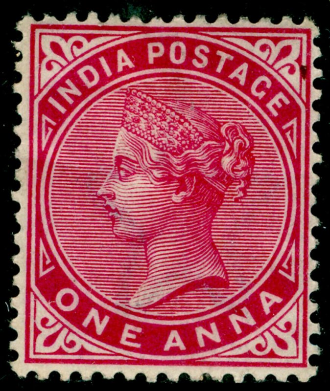 INDIA SG115, 1a carmine, M MINT.