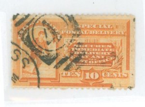 United States #E3 Used Single