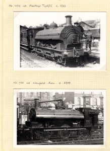 GB Wales GWR RAILWAY RP Photos{2} Locomotives No.770 & 1029 c1905-1922 RL109 