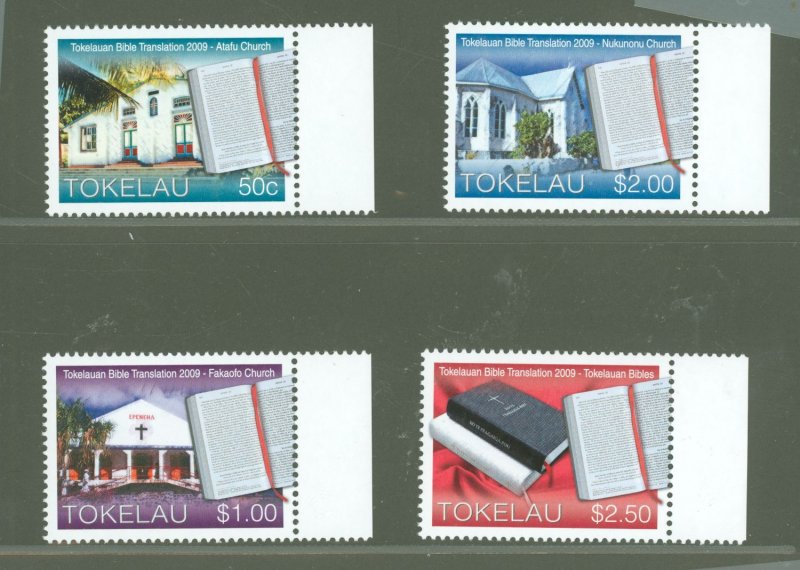 Tokelau  #381-384  Single (Complete Set)