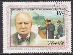 Liberia 693 Sir Winston Churchill 1974