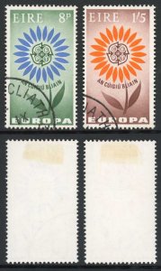 Ireland SG203/4 1964 Europa Set fine used Cat 6 pounds