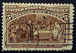 USA, Scott 234, Used