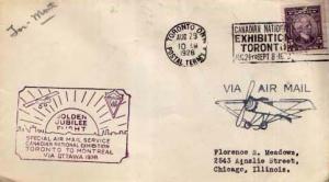 Canada, Event, Airmail, Aviation, Canada Ontario