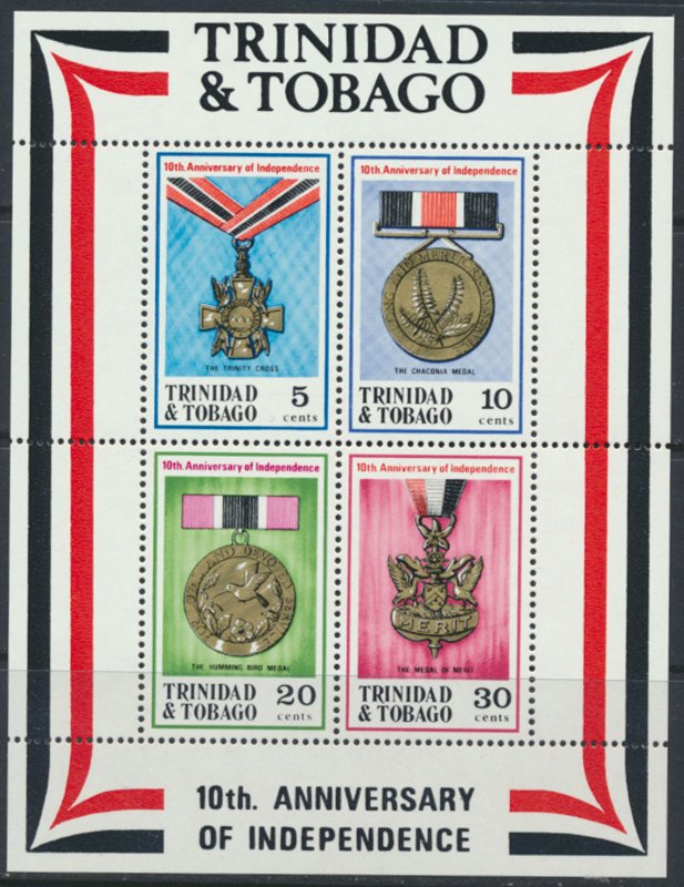 Trinidad and Tobago SG MS421 SC# 222a MNH 1972  Independence please see scan 